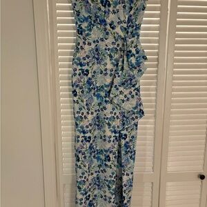 Parker Black Formal Midi Dress